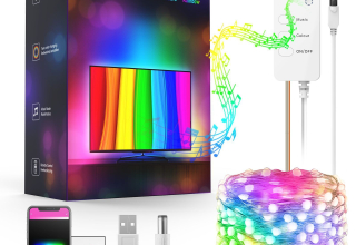 String Lights Rgb Led Copper adjustable Timer function USB Garden Landscape Holiday Party Christmas Light