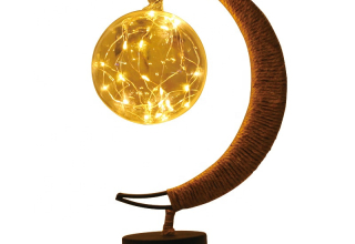 Hot Sell Night Light Moon Star Table Lamp Home Decor Led Iron Art Small Room Bedroom Night Light For Kids