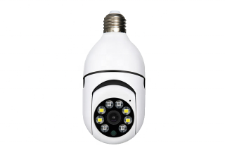 Light Bulb Surveillance Camera Home Wireless WiFi High Definition 360 Panoramic Rotating Night Vision Full Color 4G Camera