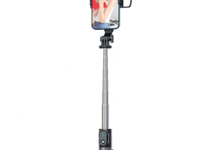 Smart Extension Flexible selfie stick 360 rotation Charging wireless Selfie Stick aluminum tripod mobile stand with Light