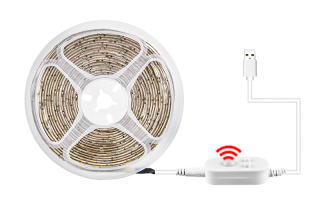 USB LED strip light 2835SMD smart lights for home DC 5V with 3 sensor modes IP65 waterproof led smart lighting led strips