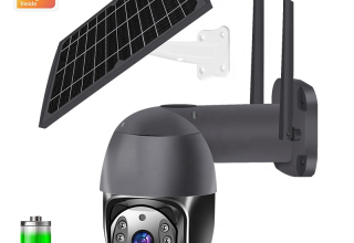 Wireless Intelligent 3MP 4G Wifi Network Camera Waterproof IP65 1080P Solar Low-power Solar Powered PTZ Camera