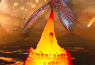 LED 3D Cartoon Dragon USB Rechargeable night lights bedroom Creative table lamp led Night Light Atmosphere Table Lamp