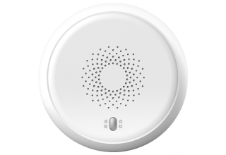 Zigbee smoke alarmer tuya smart home app fire instant triggers safety house remote control SMS notification smoke detectors