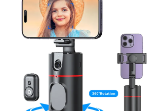 Gimbal Stabilizer Auto Face Tracking Tripod Selfie Stick Phone Shooting Face Tracking Remote 360 Rotation Tracking Phone Holder