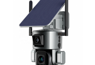 4G Solar Camera WIFI Gun Ball Integrated Head Humanoid Tracking Alarm 2K HD 4x / 10x Zoom  Face Tracking Waterproof Camera