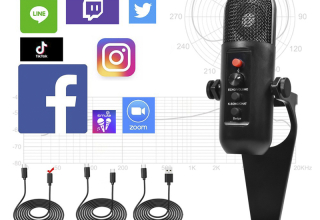 USB microphone For Recording Podcasting Professional Studio Microphone Recording Microphone Live Podcast