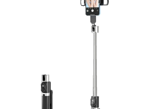 360 waterproof Portable Rotation Flexible Portable Wireless Selfie Stick Tripod Holder Stand With Light Selfie Stick