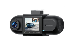 4K car recording 2 inches M08 with GPS positioning 2160P with front and rear dual recording WIFI interconnection dash cam