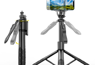 Wireless Bluetooth selfie stick hand stabilizer Remote control 360 Rotating Gimbal Selfie Stick Tripod Phone Holder