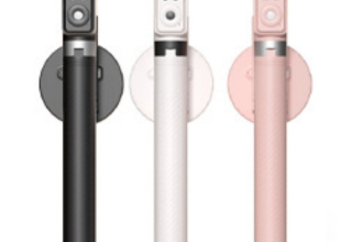 3 In 1 Mini 360 Degree Flexible Tripod Selfie Stick Handheld Telescopic Fill double light Foldable Aluminum Monopod Selfie Stick