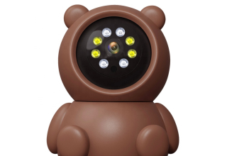 Brown Bear Video Camera Wifi HD 1080P Dual Light Sources Tracking Smart Home Baby Security Camera