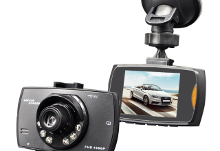 Wide Angle Dual Lens Car Dash Cam night vision  Full HD 1080P car camera black box LCD Screen Driving Recorder
