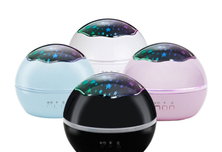 Globule star projection light rotating USB moon ocean projector birthday gift starry star ambient light projection lamp