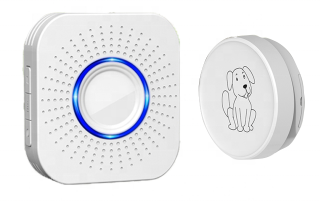 New self-electric doorbell  waterproof IP65 bell for dogs pet supplies Communicator doorbell for cats and pets training