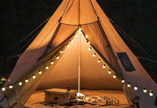 Outdoor/Indoor Camping Atmosphere Lights Awning Tent Camping LED Large Ball Lights String With  Battery