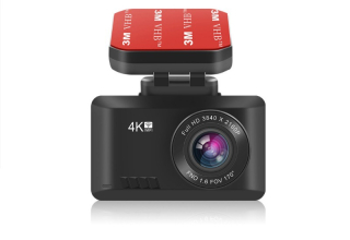 4K car recorder starlight night vision 3-inch hidden T8 dual recording WIFI interconnection with GPS positioning dash cam