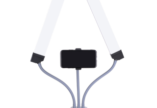 Double-arm live streaming beauty light LED shooting photo playing light bracket adjustable color professional bloggers lights