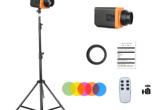 Live Streaming Fill light LED Filter spotlight Light Camera selfie stick 5 Colors Filter Dimmable Light Set with Tripod Stand