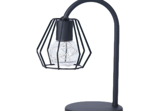 LED iron art modeling lamp home atmosphere decorative lights water drop G table lamp creative personality night light