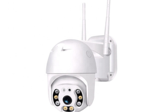 WIFI White Light Full Color Night Vision Double Light Source Ball Machine Camera Intelligent Monitoring Outdoor Monitoring