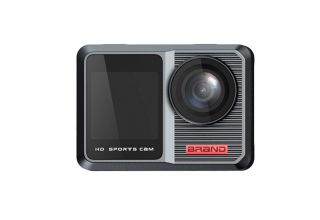 5K sports camera shakeproof waterproof DV dual screen touch electronic remote control continuous outdoor sports camera