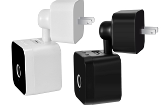 A18 Surveillance camera wireless WIFI plug type infrared night vision plug and play socket camera home clock tuya smart camera