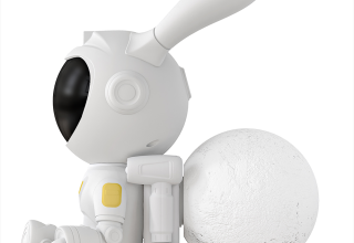 Moon Bunny Projection Lamp Smart 3D Astronaut Lamp spaceman Night Light Sky Star Projector for Bedroom