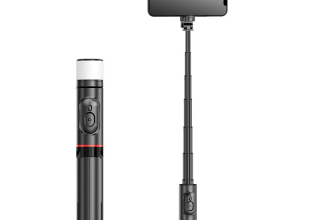 Wireless Blue tooth Selfie Stick Tripod Flexible Rotatable 360 Selfie Stick Led lamp Phone Holder for Live tripod stand