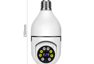 Home Wireless security WIFI 1080P CCTV Camera solar WiFi Light Bulb Smart camera Night Vision IP Security Camera