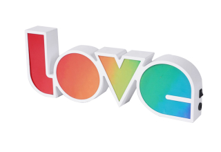 New LOVE letters led light box light proposal confession holiday gift English warm atmosphere decorative night light