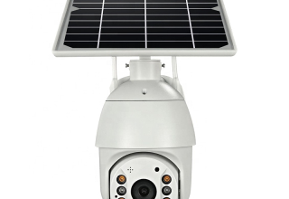Solar Surveillance Camera Wireless Wifi Waterproof IP66 Remote Viewing  HD1080P Smart PTZ Solar Camera With Solar Panel