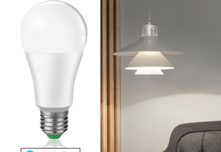 WiFi smart home bulb 15W RGB CW WW support for Google Assistant and Alexa dimmable LED bulb light E27 B22 lamp base