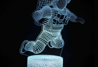 Acrylic Led 3D Night Creative Custom logo  LED small night light 3D cartoon USB bedside desk lamp table lamp Holiday Night Light