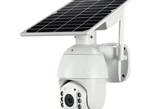 4G-EUR Smart PTZ Camera Waterproof IP66 Full Color  HD1080P Remote Call Multiplayer Solar Camera With Solar Panel
