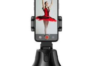 360-degree Smart Rotation Camera Selfie Stick Head Face Recognition Automatic Tracking Shooting Mobile phone Holder