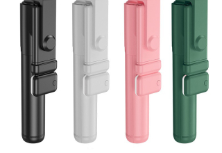 Aluminium Alloy rotating tripod stand selfie stick tripod with wireless bluetooth remote 360 selfie sticks