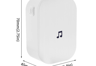 Wireless WiFi Intelligent Chime Bell Optional Doorbell Indoor US EU UK Plug Remote Visual Intercom Doorbell Chime For Apartment